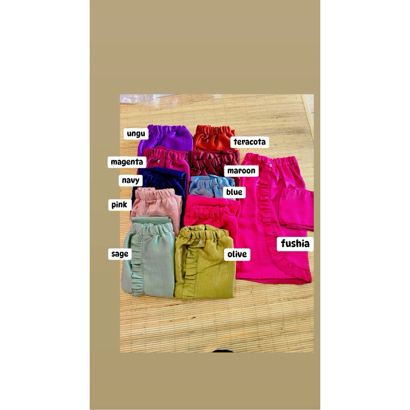 kamen jadi silky anak / kamen jadi anak sutra