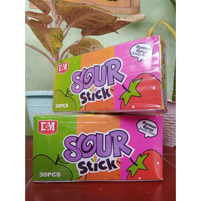 

DSM SOUR STIK RASA BUAH BUAHAN ISI SATU BOX 30 PCS