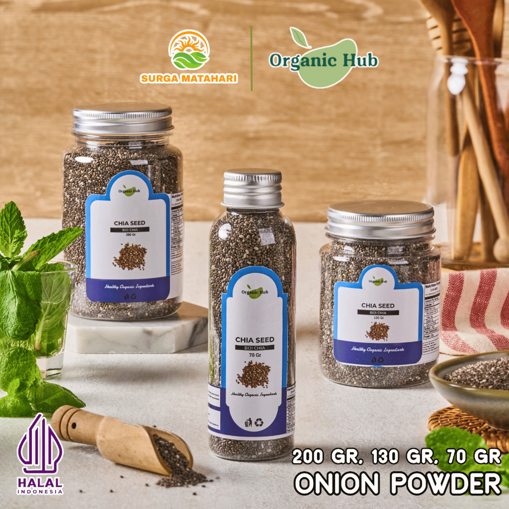 

Organic Hub Organic Chia Seed Biji Chia Grade A Premium Quality Original 100% Murni non GMO Asli