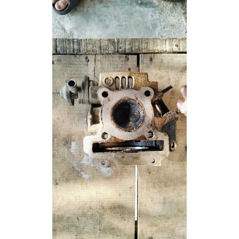 Head kop kosongan Vega zr, jupiter robot original copotan motor