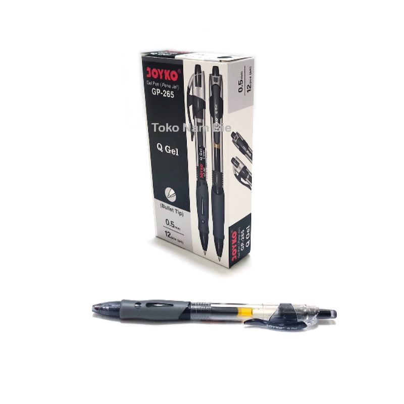 

Pulpen Pena Bolpen JOYKO GP 265 Q Gel Pen 0.5mm