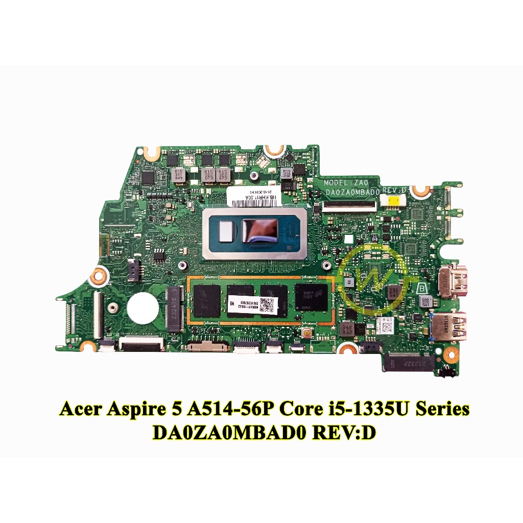 Mainboard Motherboard Mobo Laptop Acer Aspire 5 A514 A514-56P DA0ZA0MBAD0 REV D Series