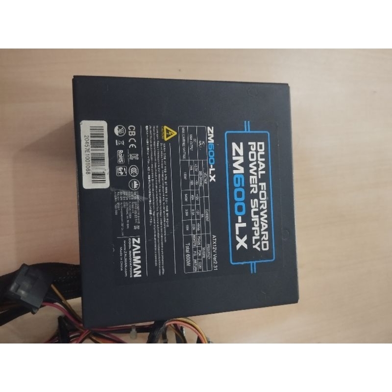 PSU pure ZALMAN ZM-600LX 600watt