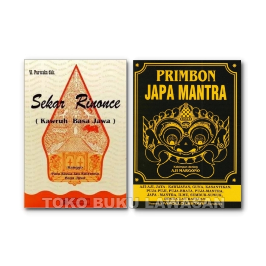 Buku Primbon Japa Mantra dan Sekar Rinonce