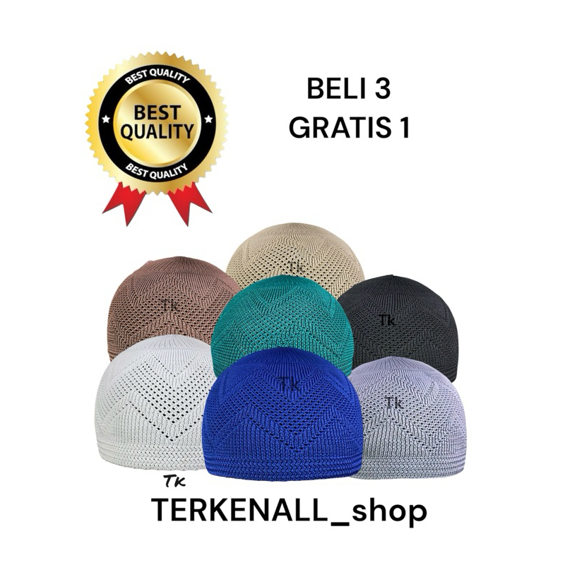 peci rajut peci mercan rajut MERCAN peci lipat peci haji peci zig-zag peci 12 get peci dewasa