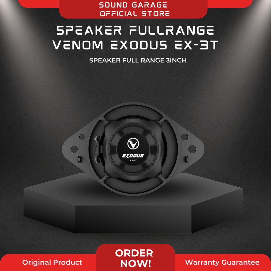 SPEAKER VENOM FULL RANGE 3INCH EXODUS EX-3T