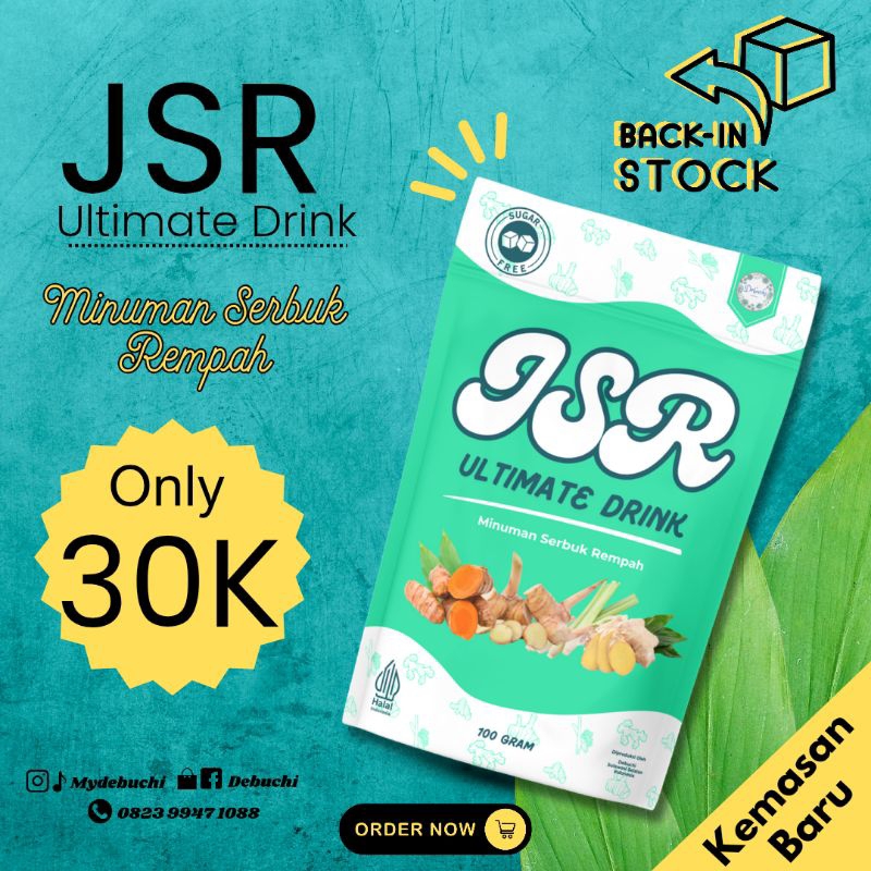 

JSR ultimate Drink Kemasan Baru