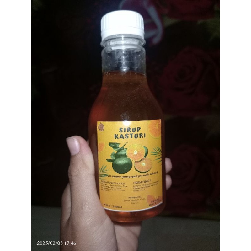 

sirup jeruk kasturi