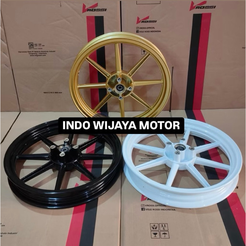 Velg V-Rossi venom comet ring 14 MIO Vario Beat Scoopy GENIO Vario125/150 Mio M3 Velg VRossi Palang 