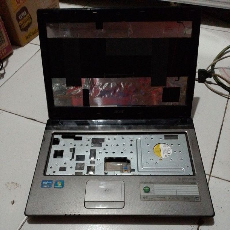 cesing / kesing case laptop Acer 4750, 4752, 4743, 4352 normal layak pakai