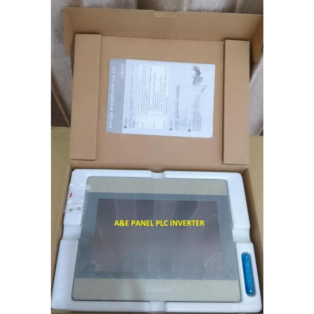 MT8102iE Weintek MT8102 IE HMI Weintek 10inch Original 10" 10in Ethernet