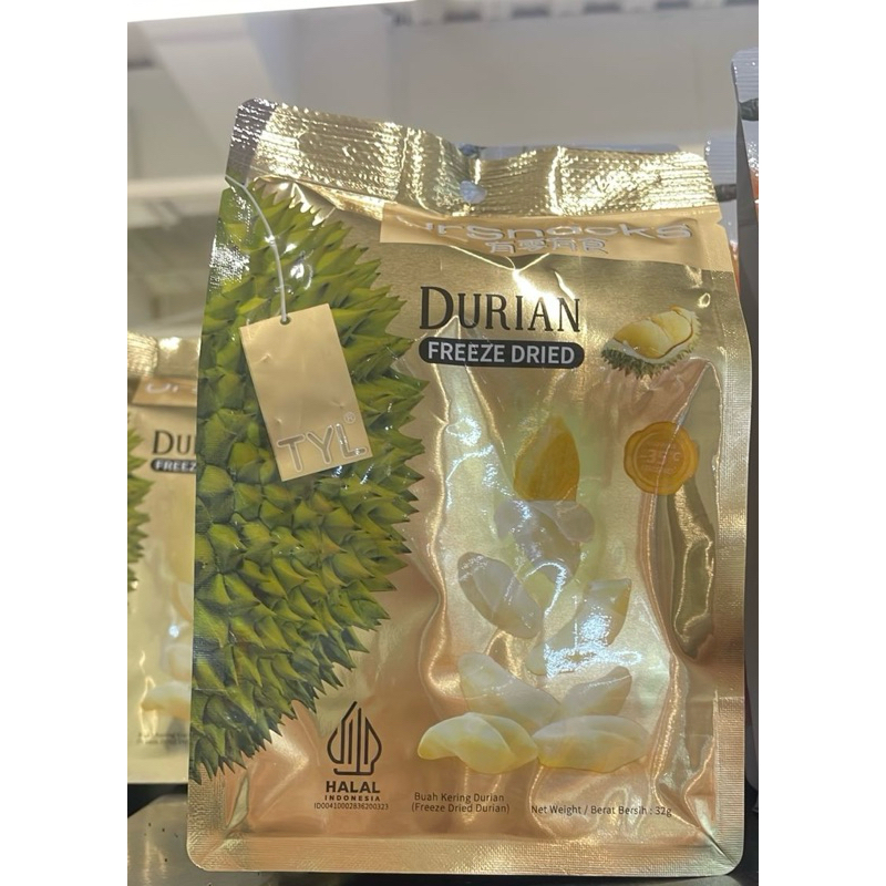

Freeze Dried TYL Durian 32Gram