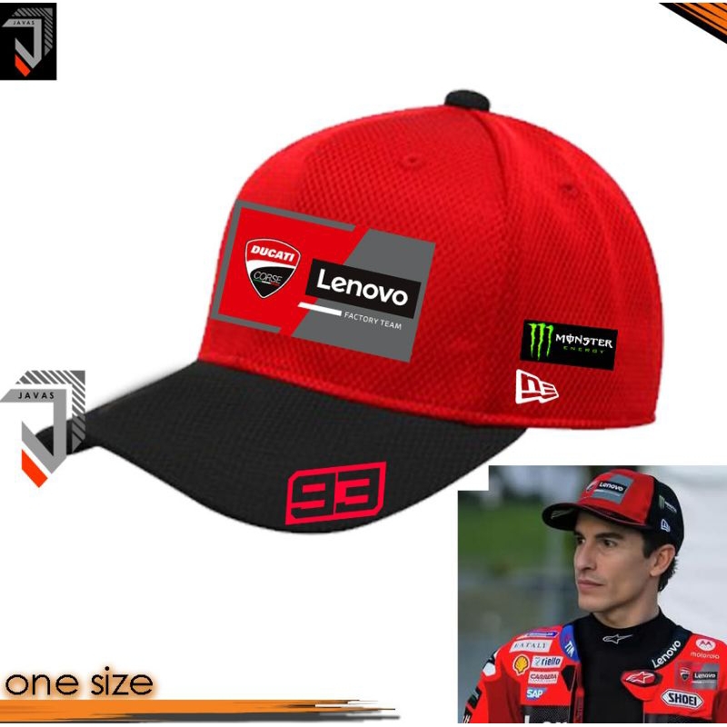 Topi Ducati Lenovo Marquez 93 Racing