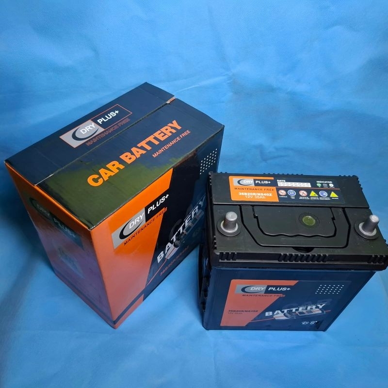 Aki Mobil Agya Sirga Cayla Mobilio Brio Ayla DRYPLUS NS40ZL MF 12Volt ACCU KERING