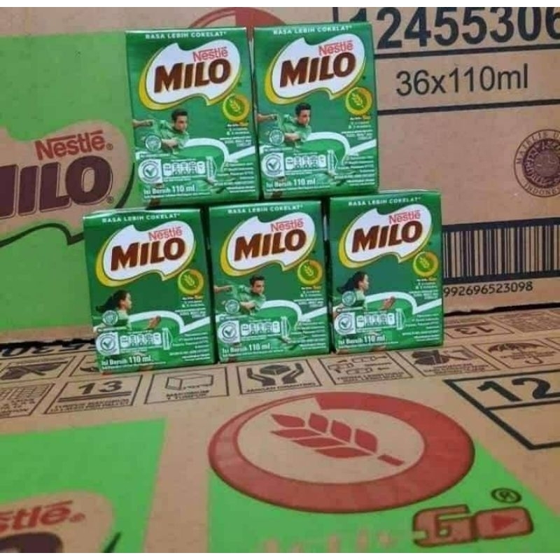 

Milo Susu Kotak Rasa Coklat 110ml