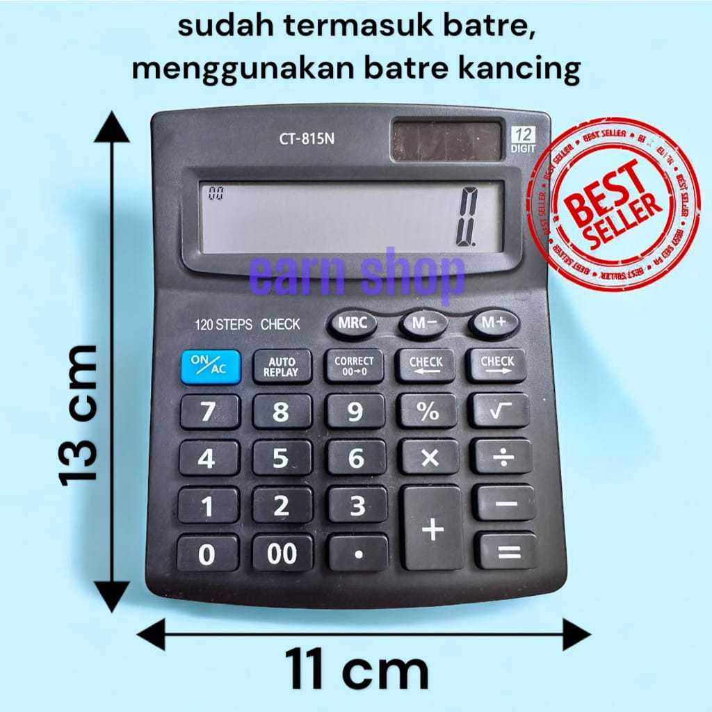 

Kalkulator SDC-812BN 12 Digit / Check and Correct / Replay CT-812BN