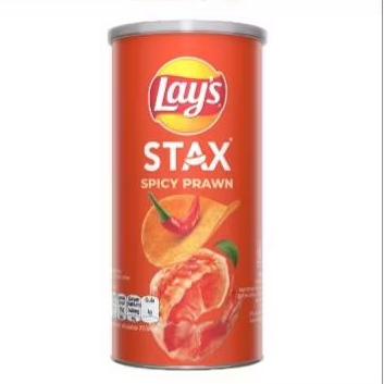 

Lay's Stax Keripik Kentang Rasa Udang Pedas 70 g