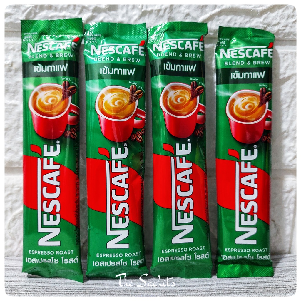 

Nescafe Blend & Brew Espresso Roast 3in1 Sachet