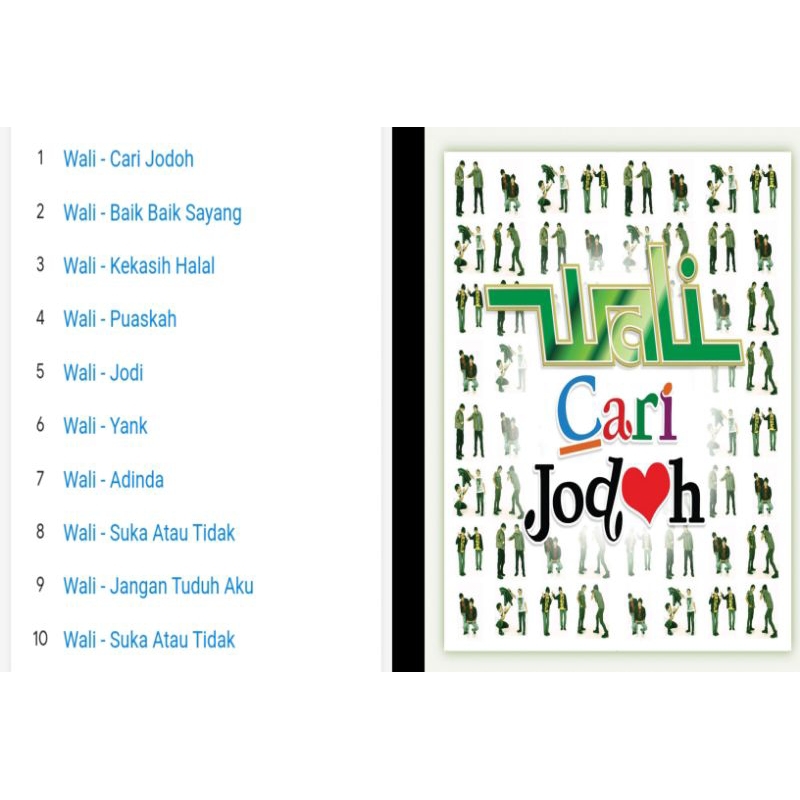 wali cd album cari jodoh 2009