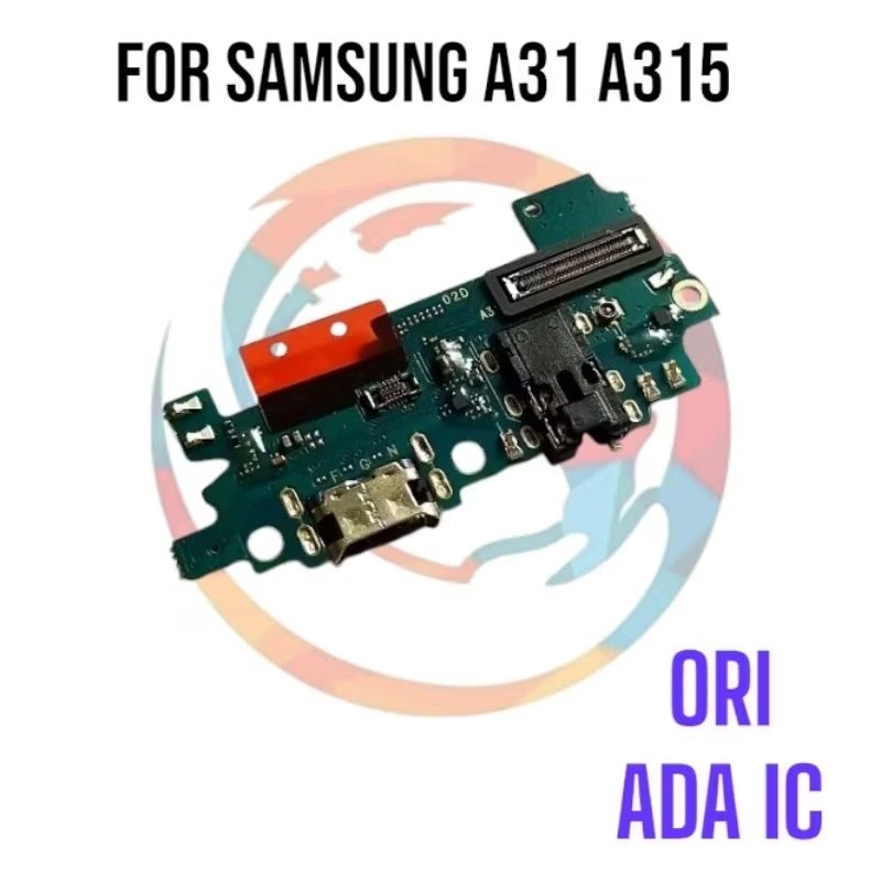 CONNECTOR CHARGER SAMSUNG A31 A315F PCB BOARD ORI+ IC PAPAN KONEKTOR CAS PCB BOARD SAMSUNG A31