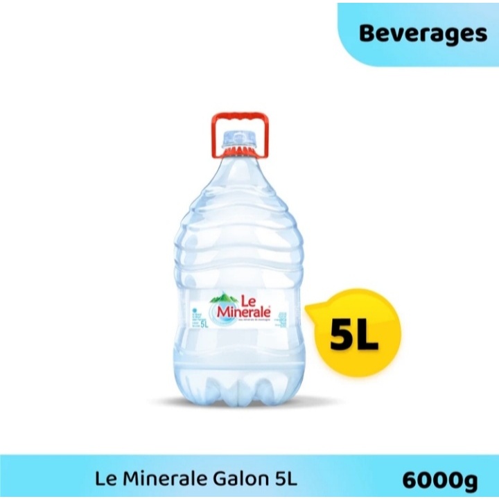 

Le Minerale Galon 5 Liter