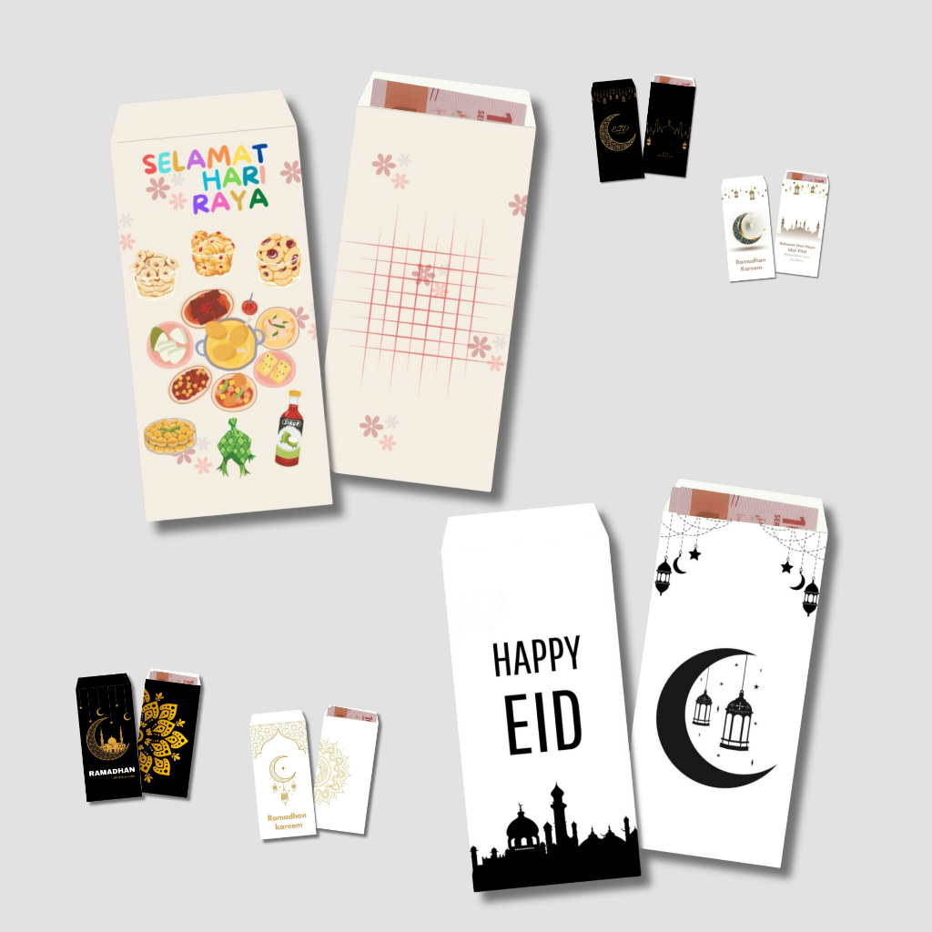 

Amplop Lebaran Panjang Motif Islami ISI 30 PCS - Amplop Uang Kertas Lebaran, Tebal & Berkualitas