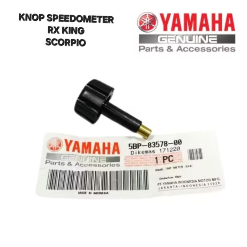 KNOP SPEEDOMETER KILOMETER SCORPIO Z RX KING 5BP-83578-00 ORIGINAL