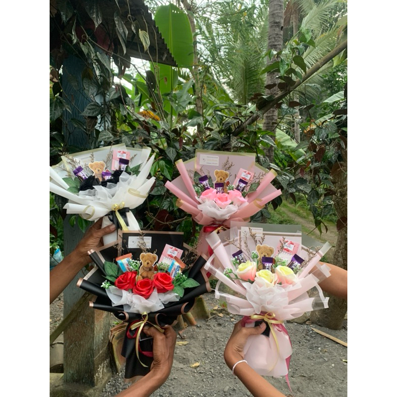 

spesial price valentine buket bunga dan coklat