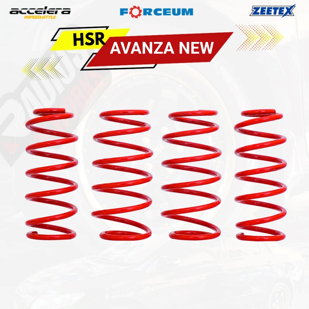 LOWERING KIT PER CEPER ALL NEW AVANZA MERK HSR ORIGINAL EMPUK ANTI LIMBUNG