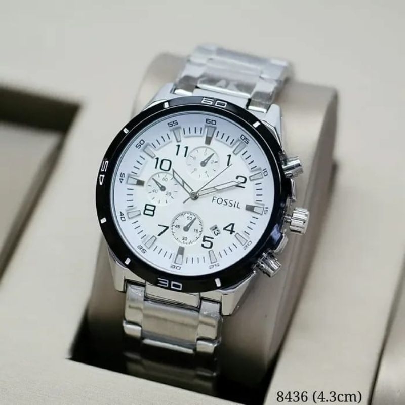 PROMOJam Tangan Pria FS8436ORIGINAL Garansi 2Tahun Full Set