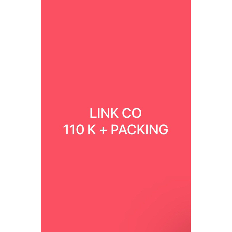 

Link CO 110 K + PACKING