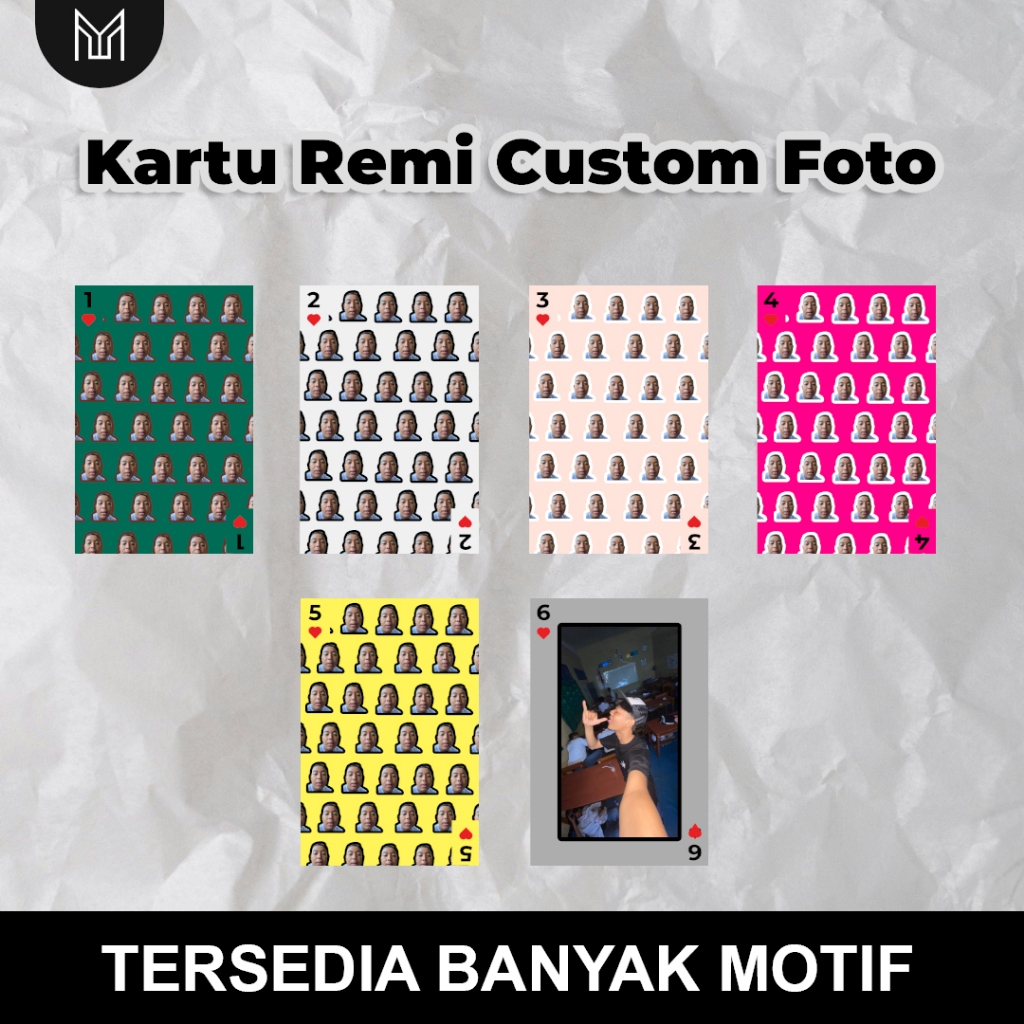 Cetak Kartu/Card Custom Foto Viral Anti Air