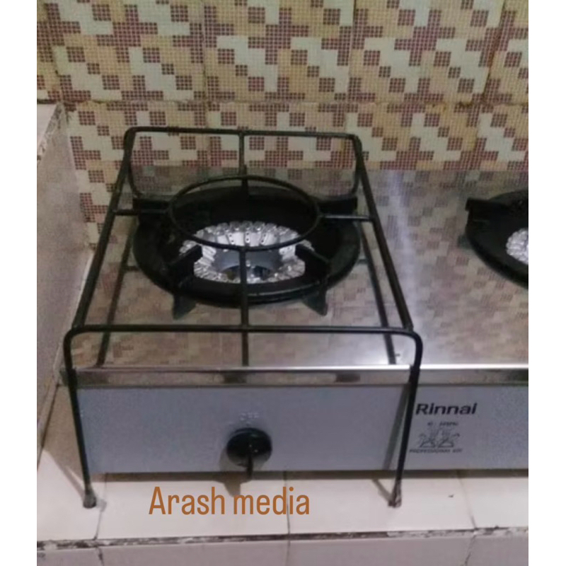 TATAKAN KOMPOR RINNAI RINAI BEHEL KOMPOR BESI UKURAN JUMBO SINGLE