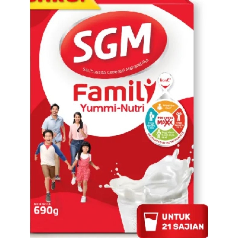 

sgm family vanila 690 gram exp 2026