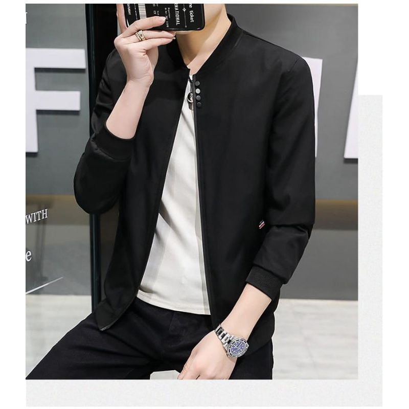 Jaket Bomber Casual Terbaru Dan Terlaris/Jaket Bomber Cowok Cewek Kekinian Paling Trendy