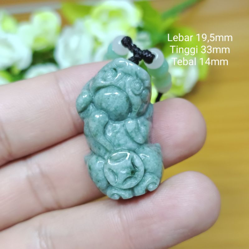 Giok Pixiu Jade Asli Type A 02