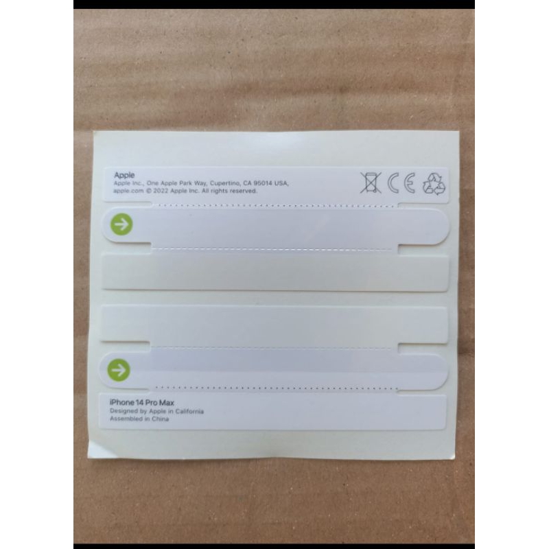 

RB Sticker Segel GREEN PEEL iPhone 13 Pro Max iPhone 16 Pro Max iPhone 15 Pro Max iPhone 14 Pro Max