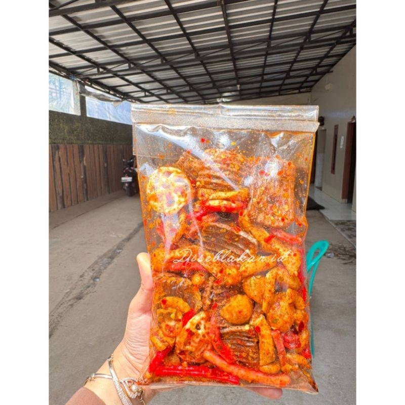 

Seblak mix seblak campur pedas daun jeruk kemasan 200gram