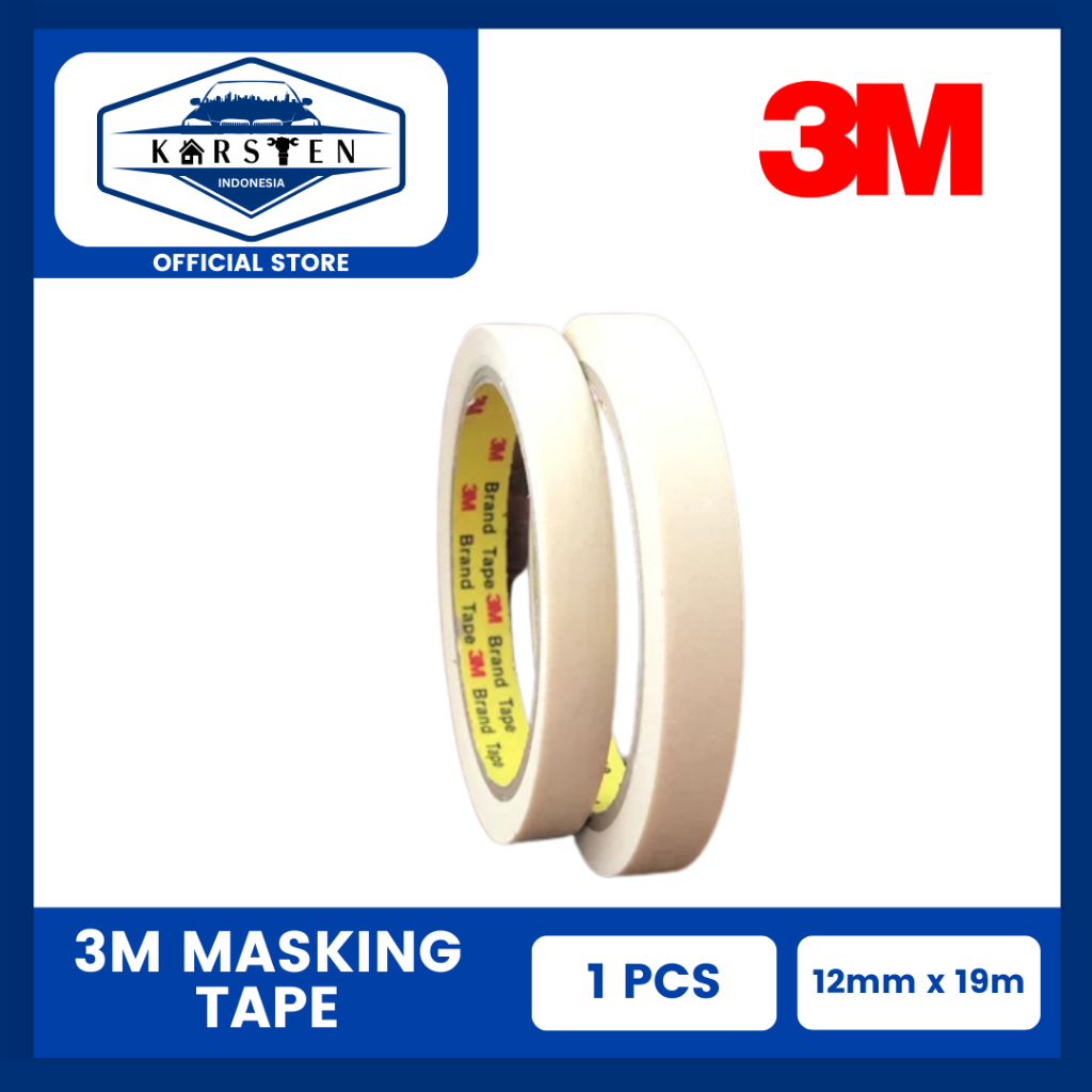 

3M | Masking Tape | 12mm x 19mtr | 2210