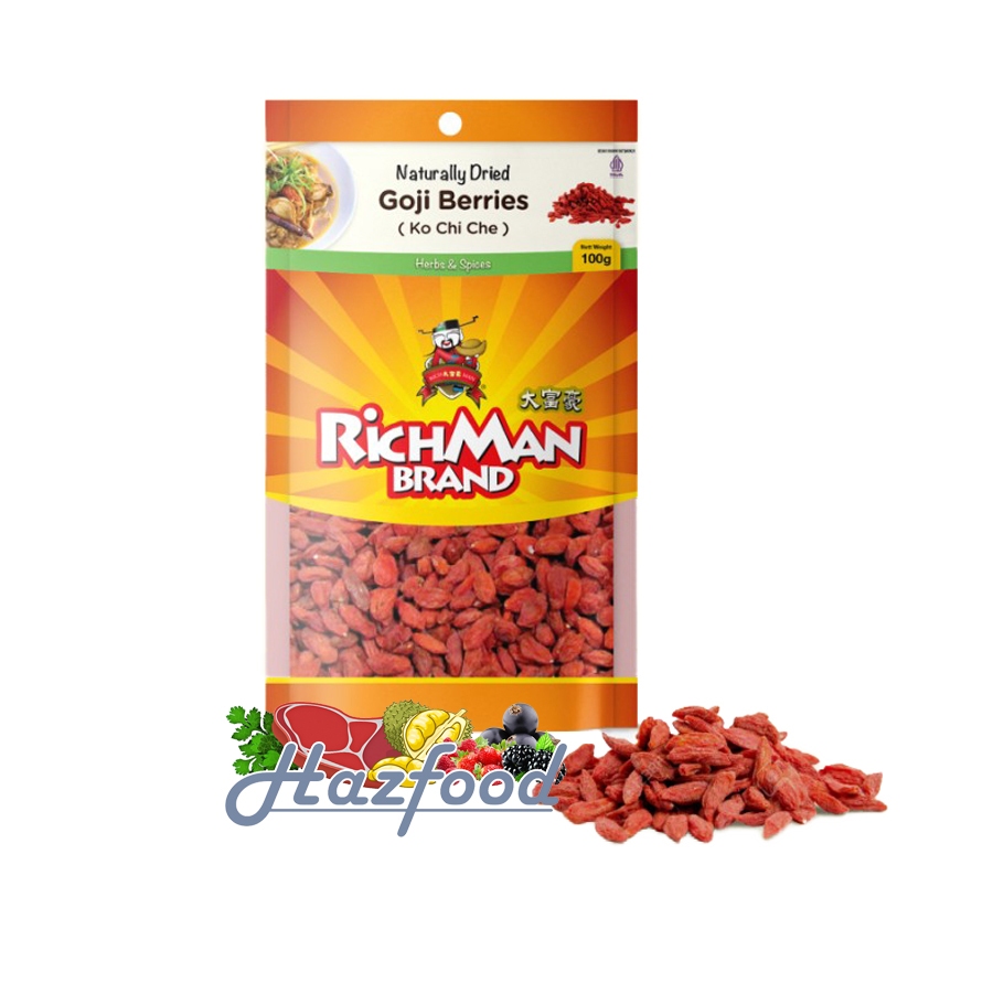 

RichMan Brand GoJi Berries (Ko Chi Che) 100 Gram