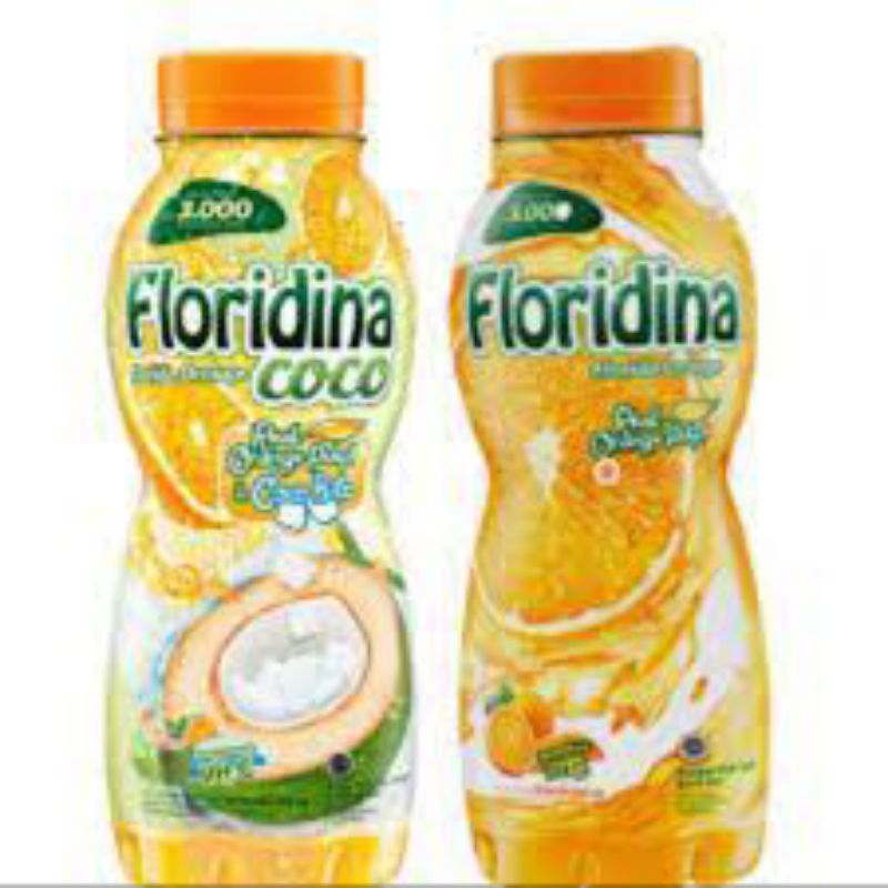 

FLORIDINA350ML REAL ORANGE PULP BULIR BUAH ASLI JERUK Coco BitZ Wing food BOTOL