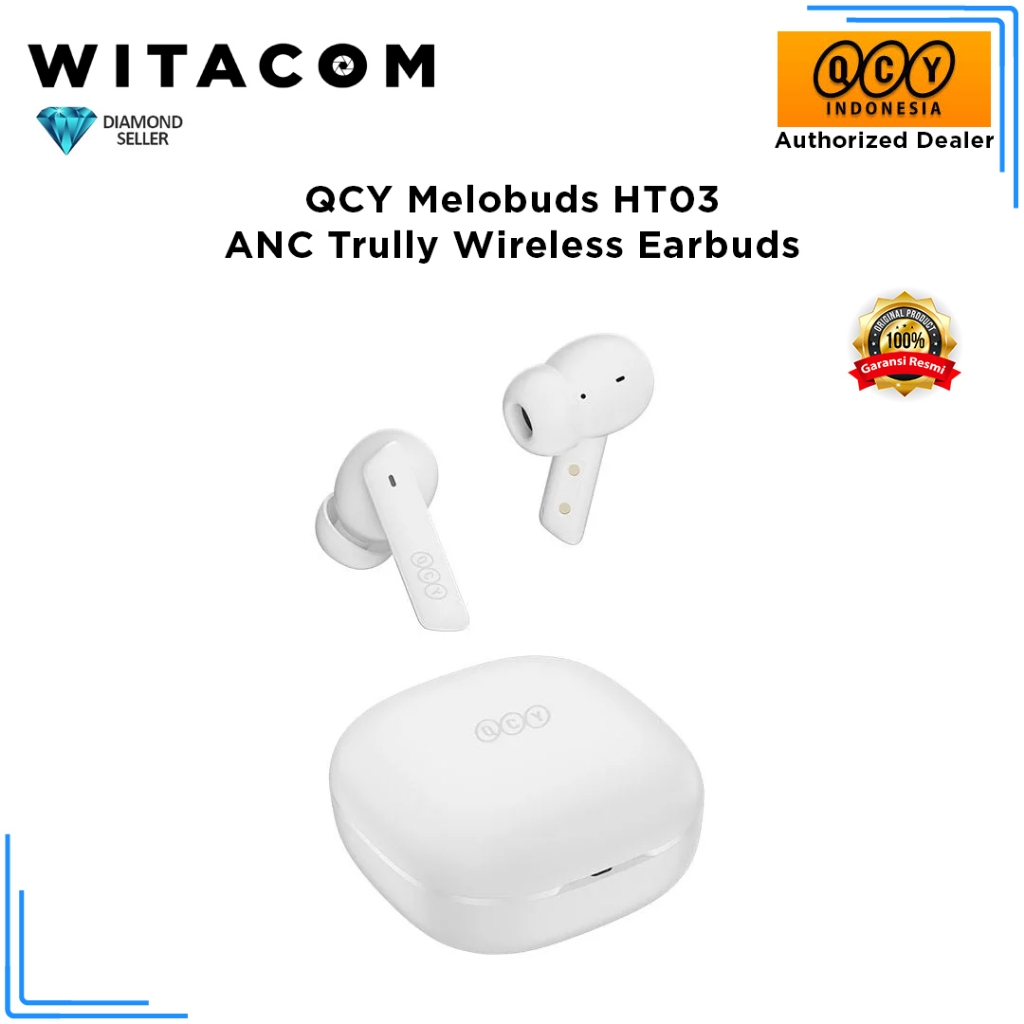 QCY T13X TWS True Wireless Earbuds - Garansi Resmi