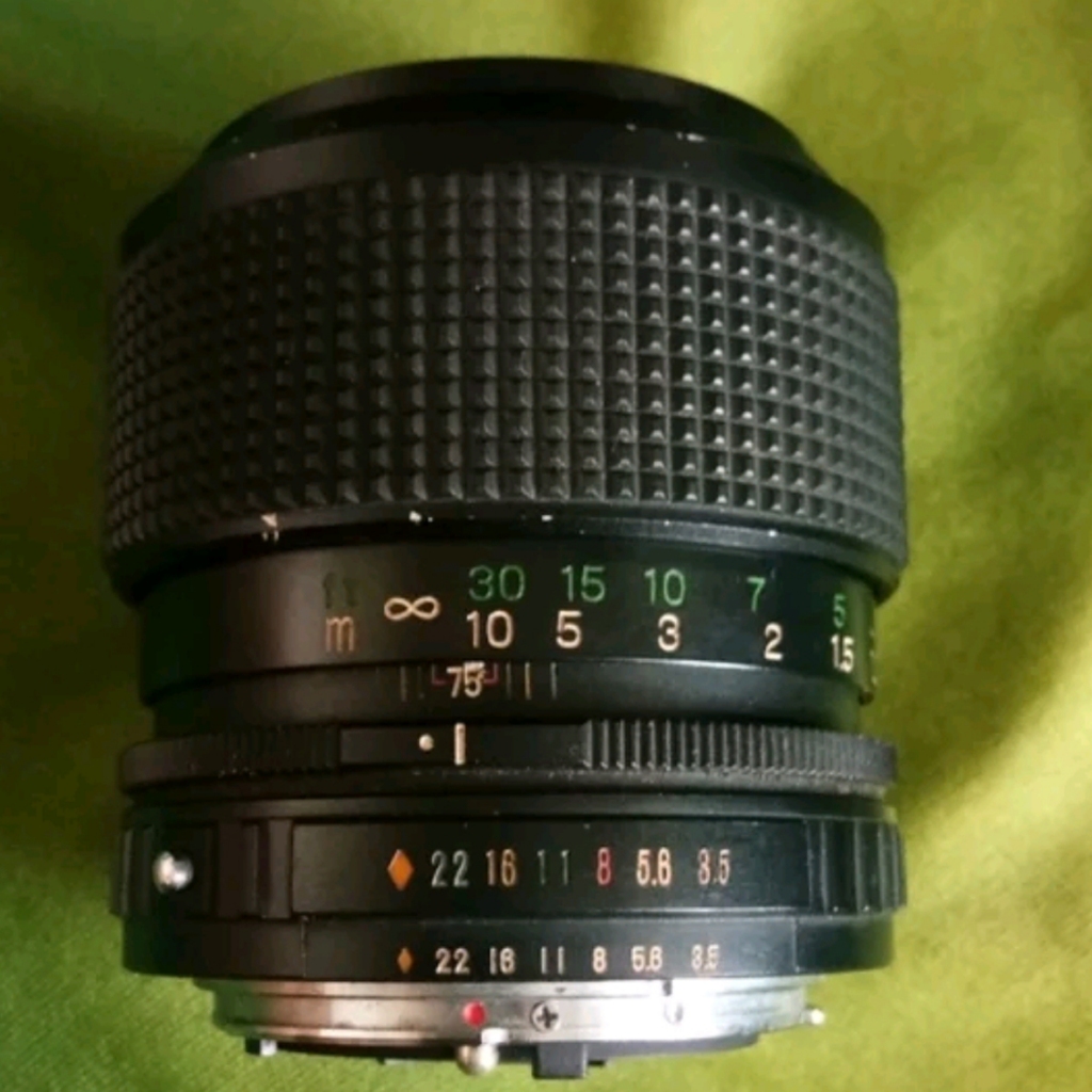 Lensa manual x-fujinon-Z 43-75 f3.5-4.5
