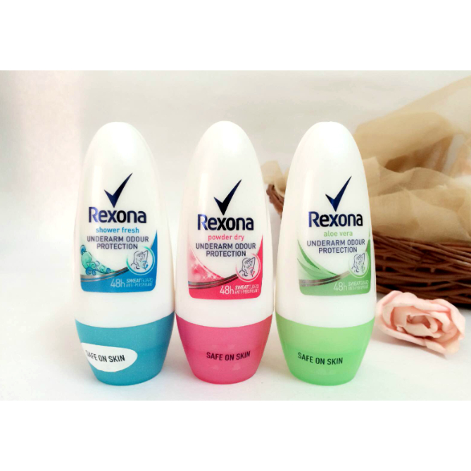 Rexona 45ml Men Woman Deodorant Deodoran Roll Rol On Pria Cowo Cewe Perempuan Wanita