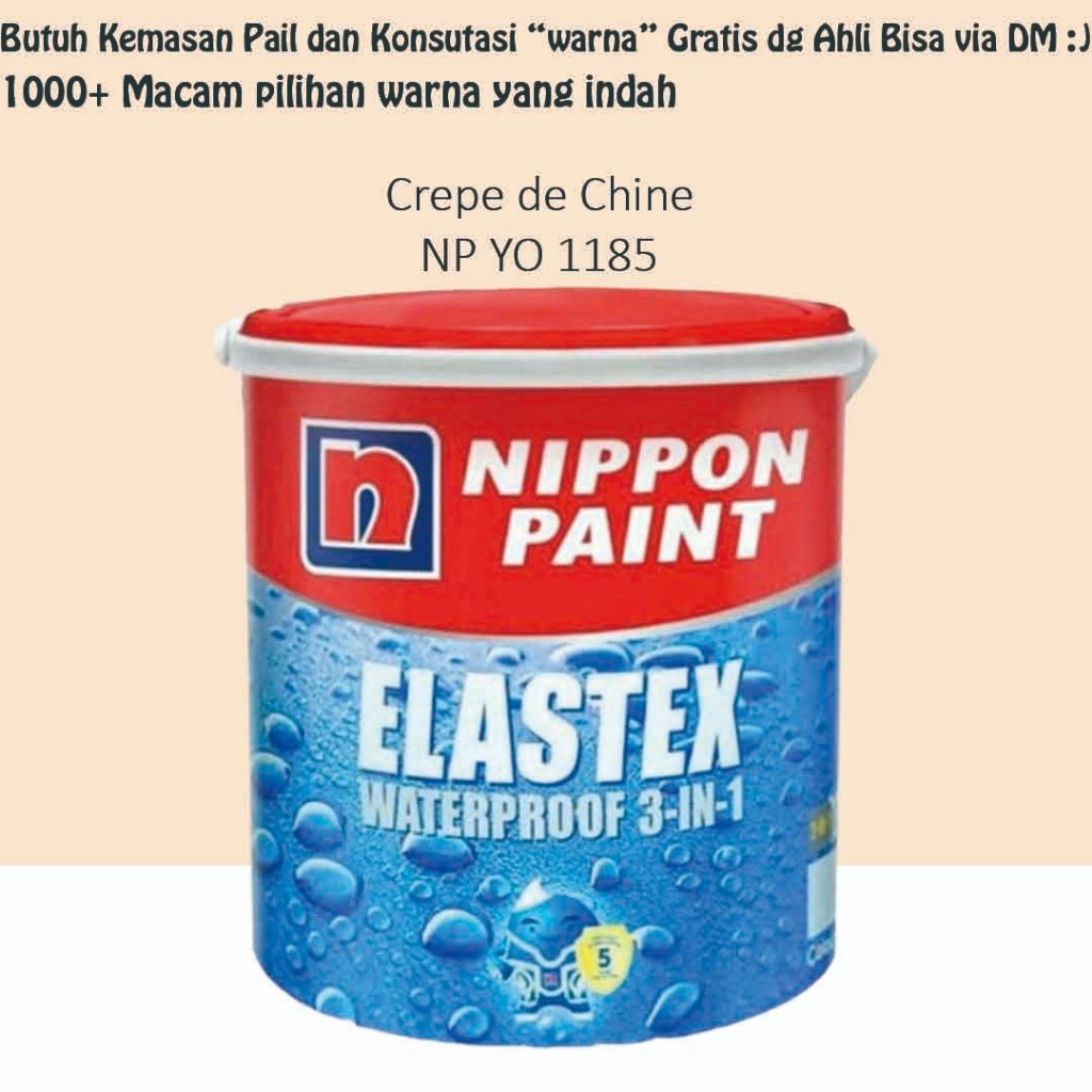 Nippon Elastex 3In1 4Kg - Crepe de Chine NP YO 1185 (Tinting)
