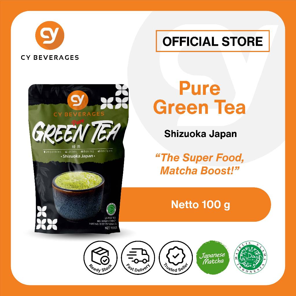 

CY Pure Green Tea 100G - Bubuk Murni Teh Hijau