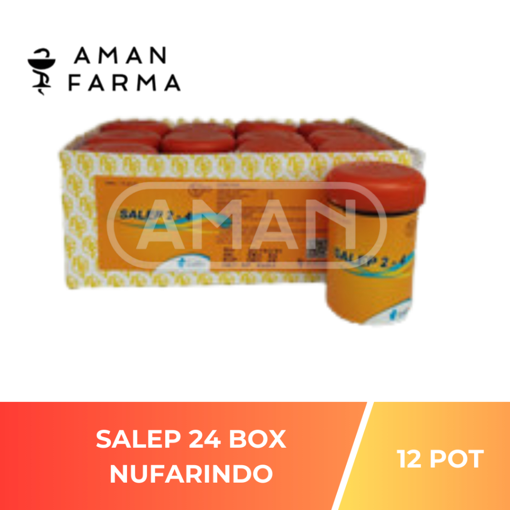 Salep 24 / Salep 2-4 Nufarindo BOX ISI 12 TUBE