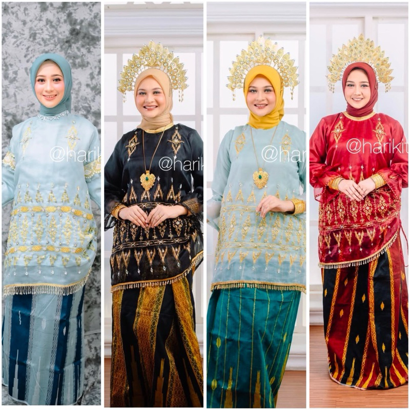 BAJU BODO ORGANZA BORDIR PAYET (atasan)