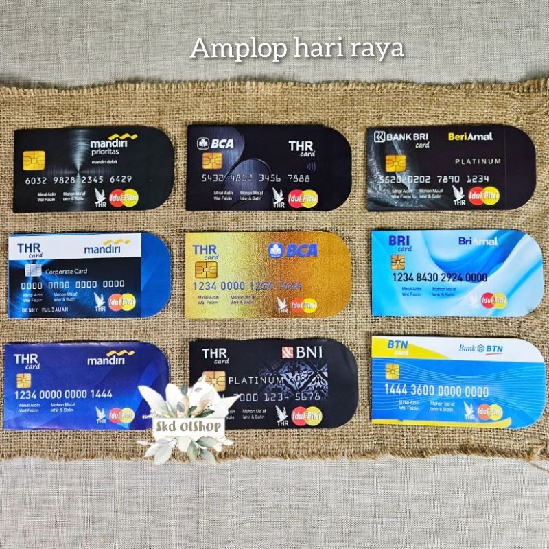 

Amplop lebaran Ampau lebaran ATM HK ukuran medium isi 100 lembar karakter mix gambar