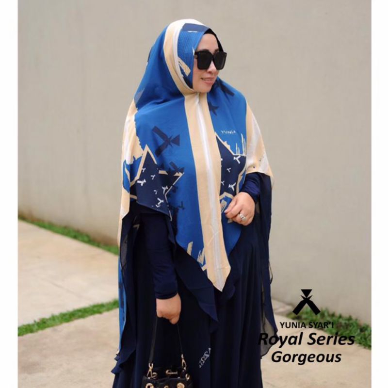 SALE 50% KHIMAR ROYAL SERIES By YUNIA SYARI